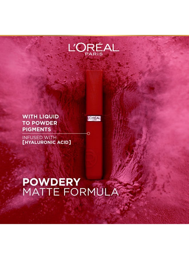 L'OREAL PARIS - Infaillible Matte Resistance Liquid Lipstick With Hyaluronic Acid - 500 Wine Note? - Image 1