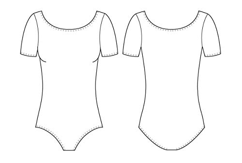 Bloch ليوتارد قصير الأكمام للنساء من بلوك دانس، وردي فاتح، صغير - Image 2