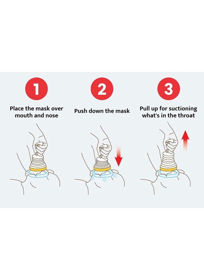 General - Choking Rescue Device Breathing Trainer Asphyxia First Aid Mask Artificial Cardiopulmonary Device - Image 1