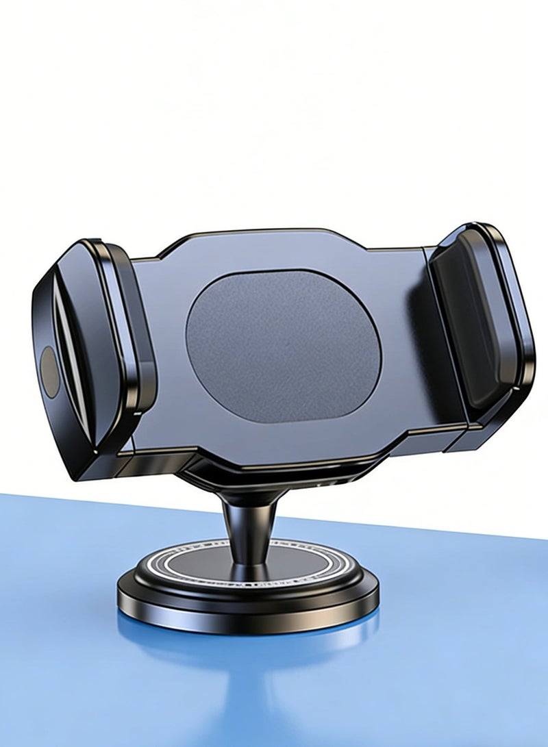 Magnetic Phone Holder for Gym, 360° Rotatable Gym Magnetic Phone Holder for Workout Record Watch Videos, Alloy Base and Joint, Gym Phone Holder Compatible with 4-7 Inch Smartphones