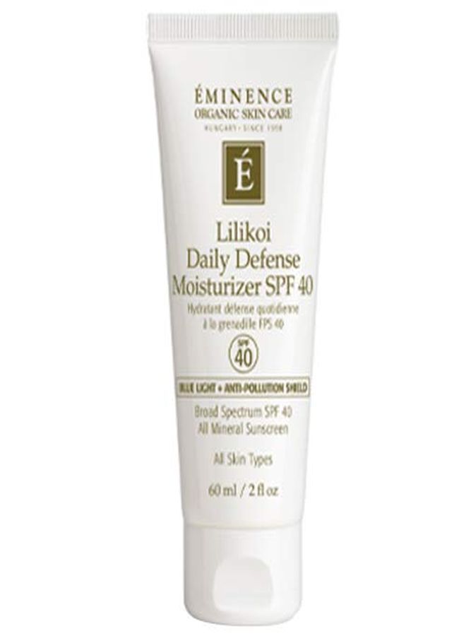 EMINENCE Lilikoi Daily Defense Moisturizer Spf 40, Vanilla, 2 Fl Oz - Image 1