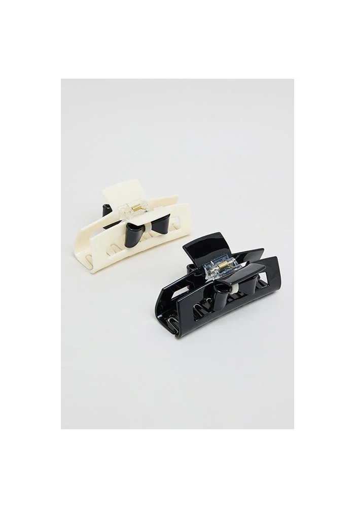 2 Piece Embellished Claw Clips