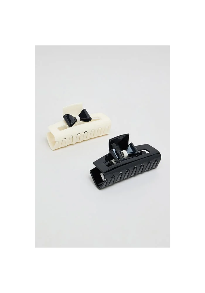 R&b  2 Piece Embellished Claw Clips for Women | Best Price UAE