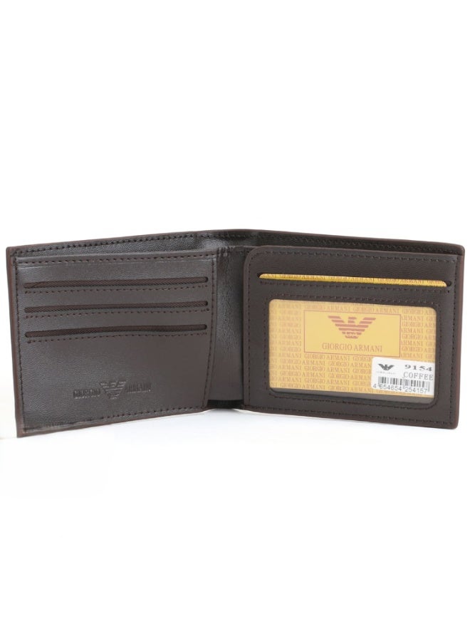 Giorgio Armani Men’s Luxury Leather Wallet – Slim Bifold with Card Slots, Cash Compartment & Elegant Design - Image 2