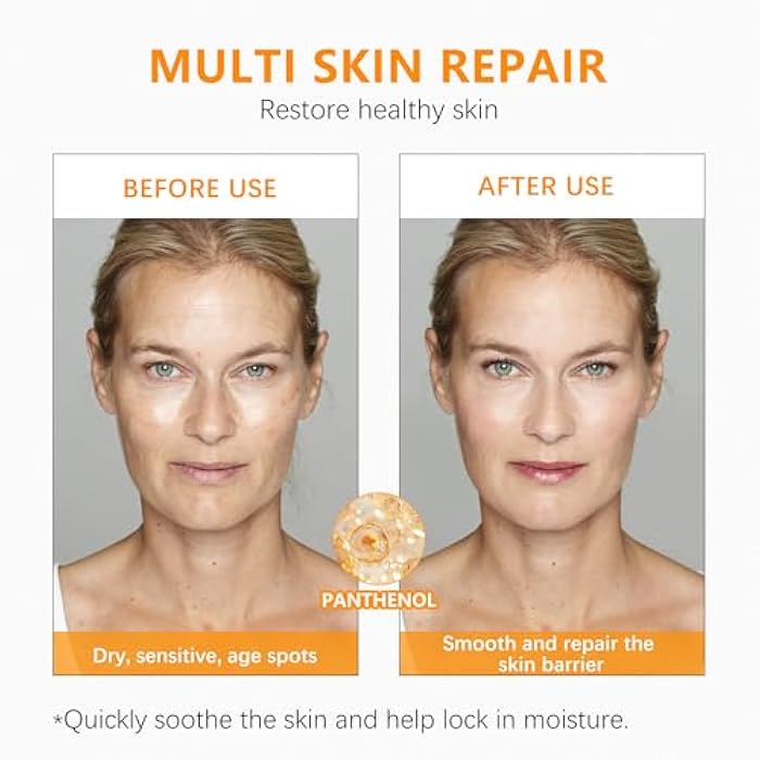 MAVENI Super Vitamin C Serum for Women over 70 With Hyaluronic Acid, Reduce Wrinkle, Hydrates, Firms, Lifts, Anti Aging Serum for Dark Spots, Wrinkles, DullSkin, 1 fl.oz. - Image 3