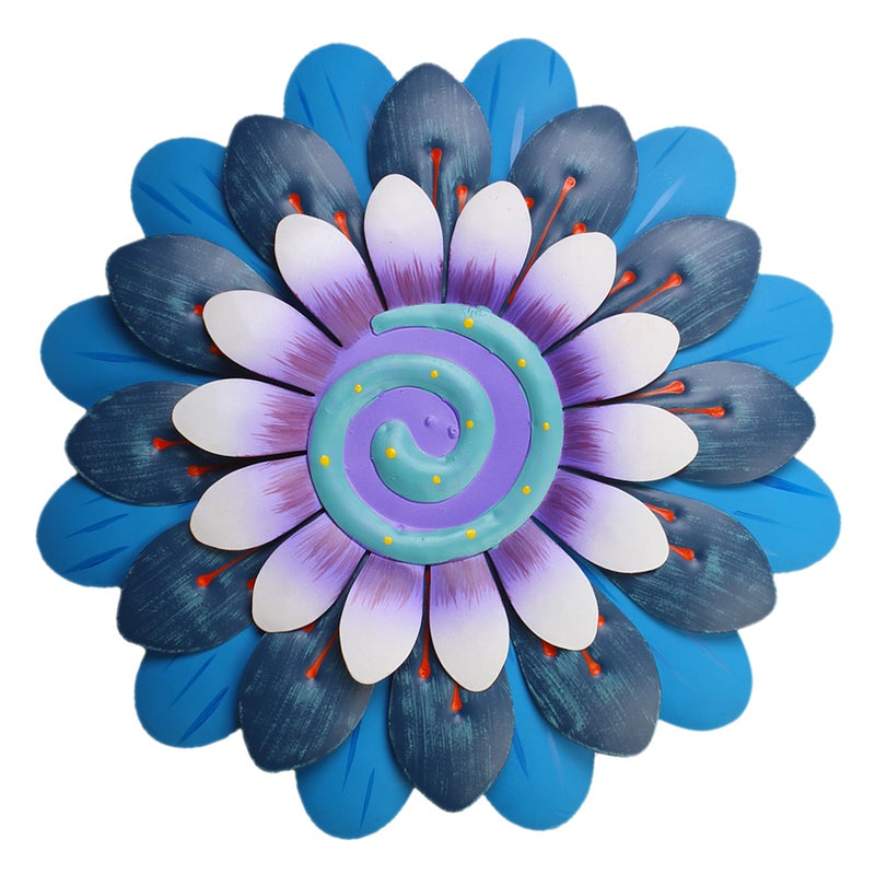 Sunflower Hanging Wall Decor Wall Art Decor Metal Wall Hanging Decorative Flower Pendant - Image 1