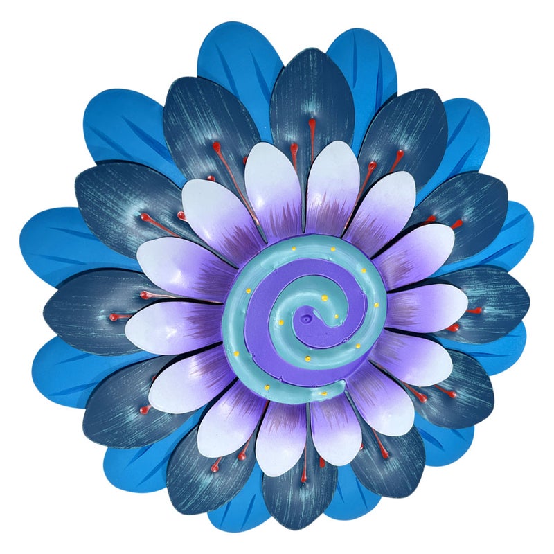 Sunflower Hanging Wall Decor Wall Art Decor Metal Wall Hanging Decorative Flower Pendant - Image 5