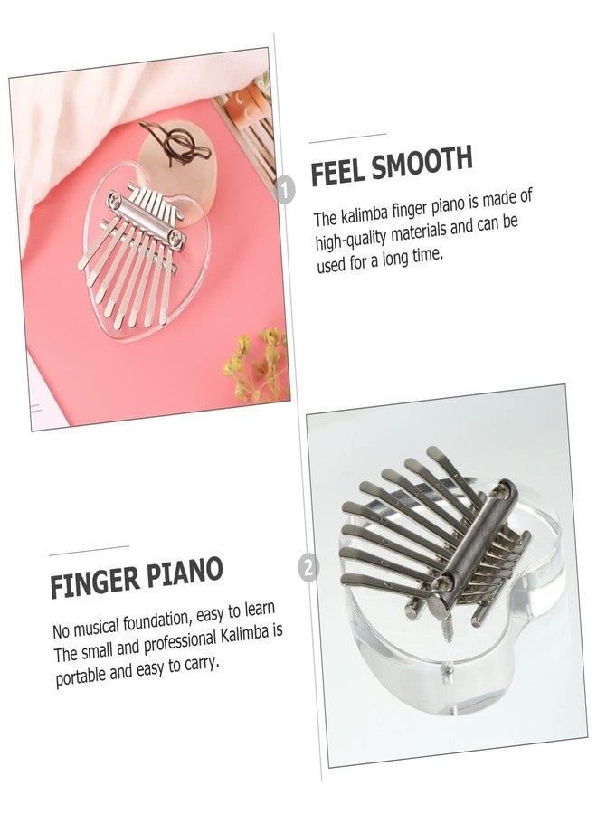 Indusoire Kalimba, Mini Thumb Piano Musical Instrument for Beginners, Portable Finger Piano with Unique Design for Travel - Image 4