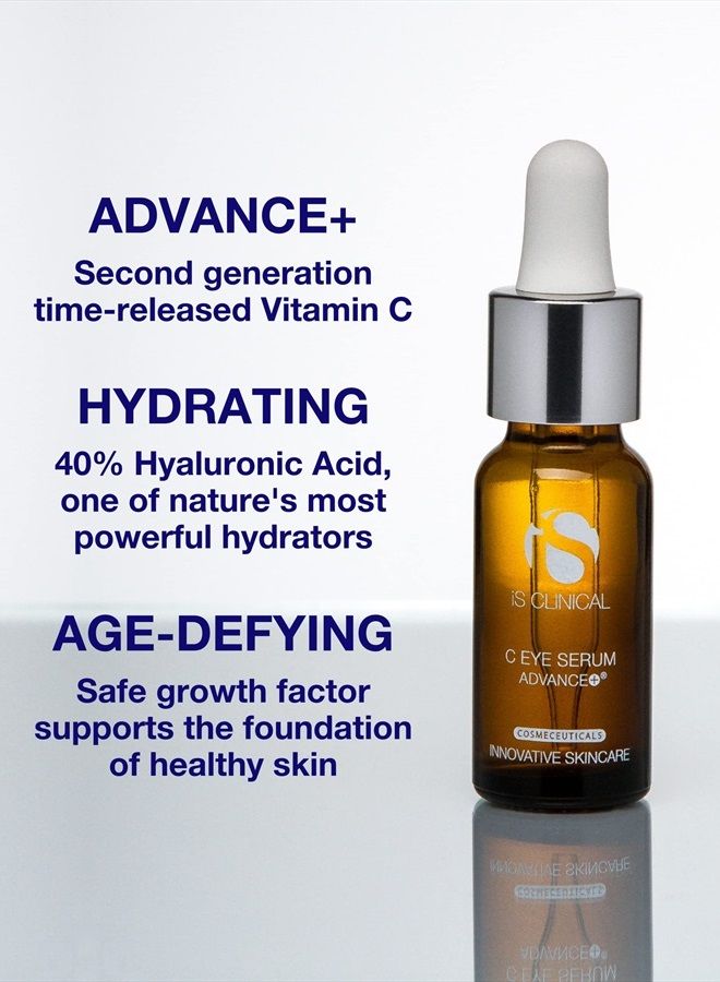 iS CLINICAL C-Eye Advance+, Brightening Under-Eye; Dark Eye Circle Remover Puffy Eyes Treatment - Image 2