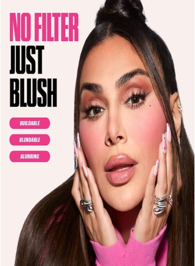 HUDA BB Huda Beauty Soft Glow Liquid Blush 4.5ml | Intense Guava Blush Filter Lightweight Formula - Image 4