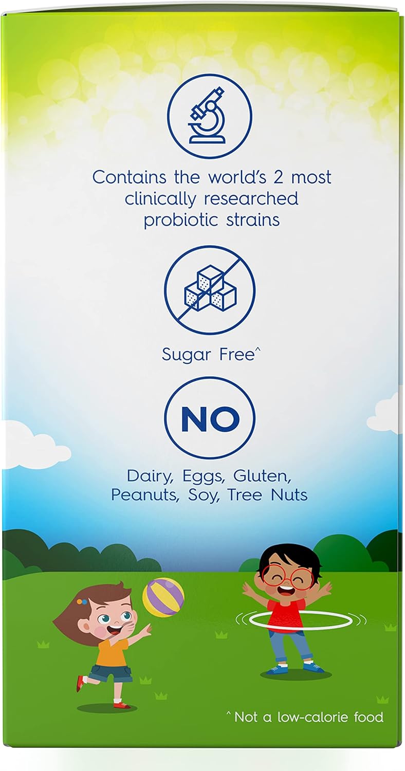 TruBiotics Probiotics for Kids Digestive  Immune Health Support SugarFree Chewable Kids Probiotic to Help Maintain a Healthy Tummy Natural Strawberry Flavor 30 Tablets - Image 2