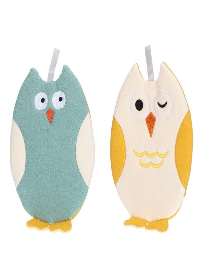 Healeved Bath Towels for Kids - Soft Cotton and Polyester Bath Mitts for Gentle Exfoliation Assorted Colors Ideal for Bathing Arms and Legs - Image 1