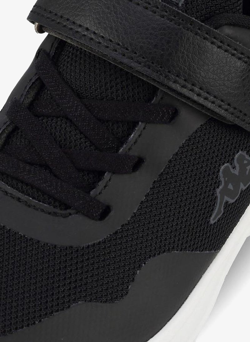 Kappa Kids Logo Print Hook & Loop Sports Shoes - Image 4