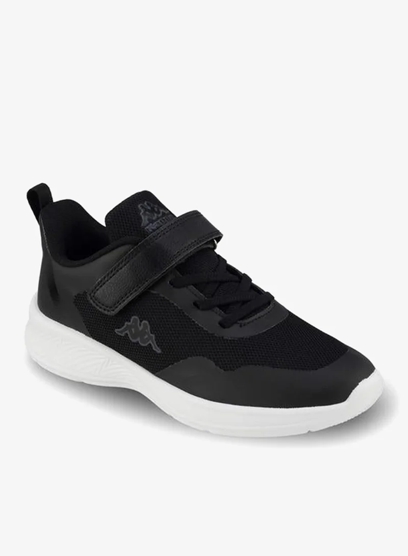 Kappa Kids Logo Print Hook & Loop Sports Shoes