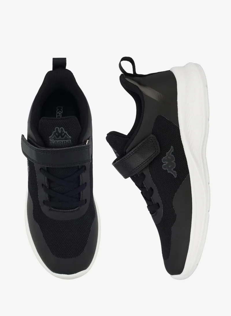 Kappa Kids Logo Print Hook & Loop Sports Shoes
