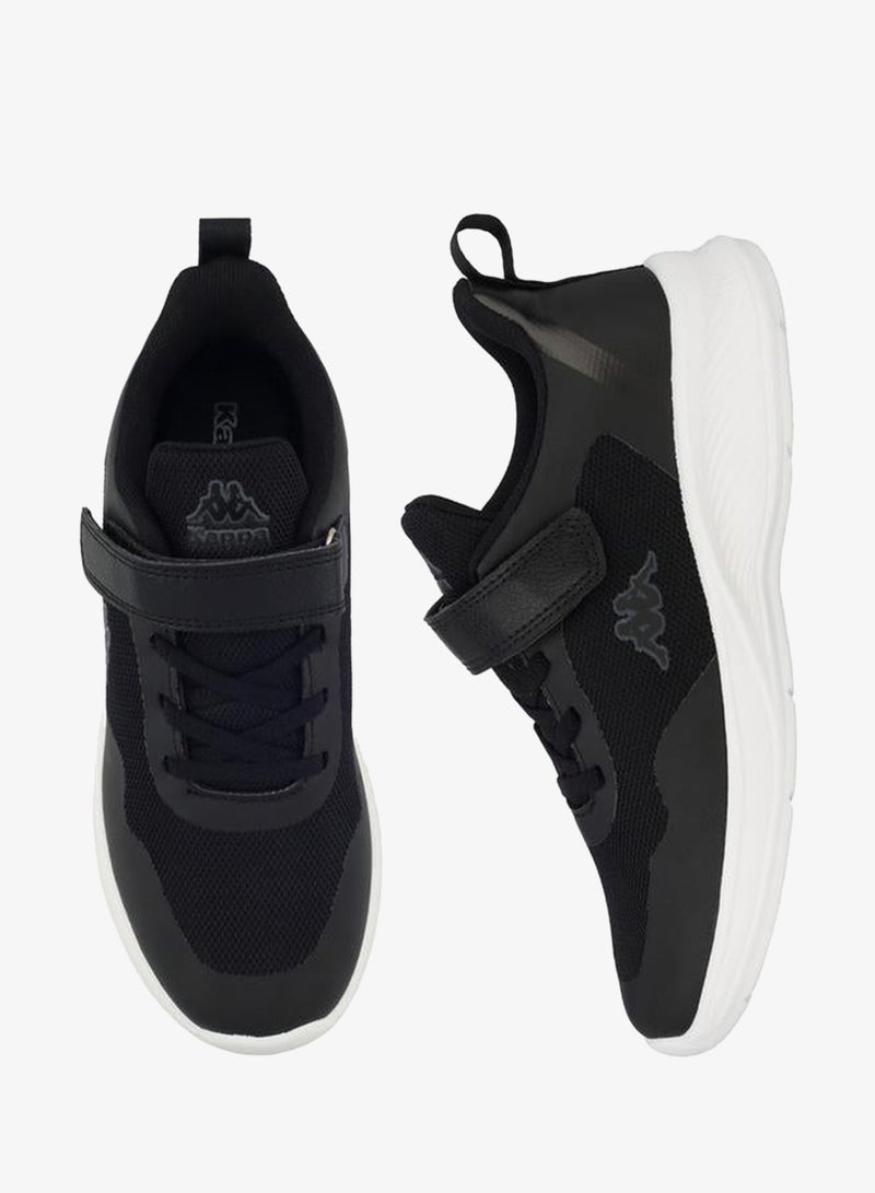 Kappa Kids Logo Print Hook & Loop Sports Shoes - Image 1