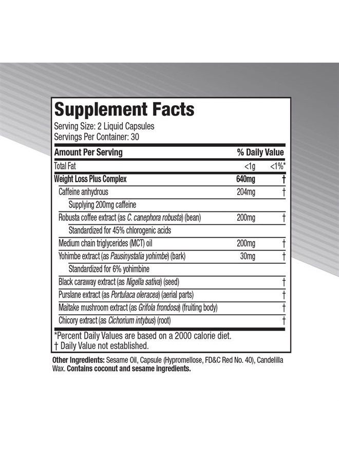 Hydroxycut - Weight Loss Pills for Women & Men Hydroxycut Black | Weight Loss Supplement Pills Metabolism Booster for Weight Loss Weightloss & Energy Supplements 60 Pills (Packaging May Vary) - Image 1