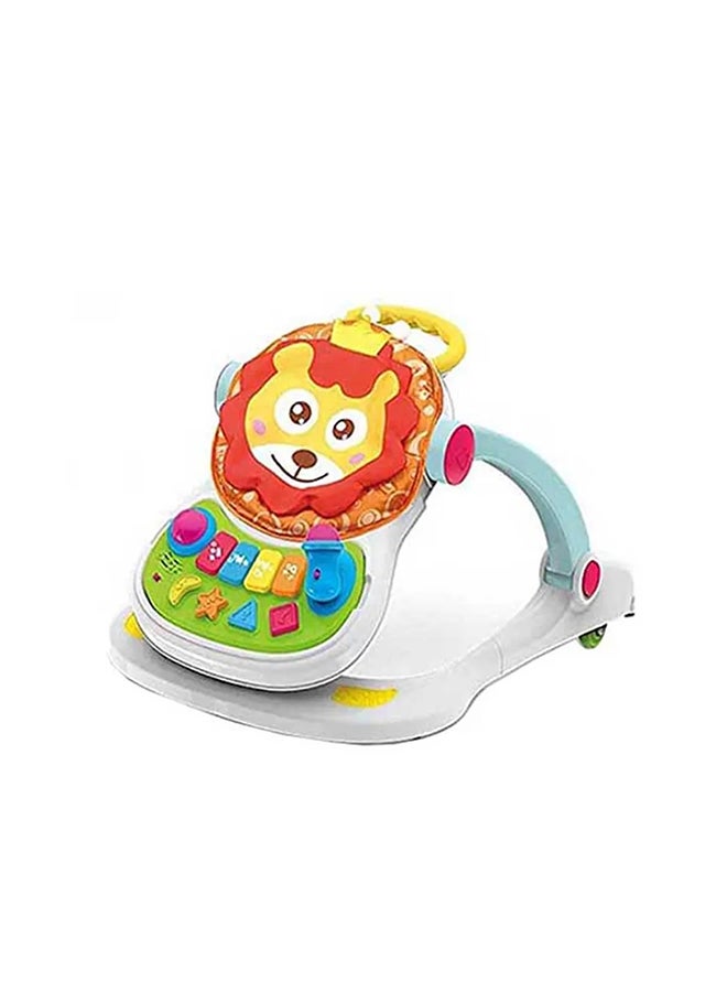 مشاية 4 في 1 بتصميم أسد بشكل مفصل متعددة الوظائف وقابلة للتعديل - Image 1