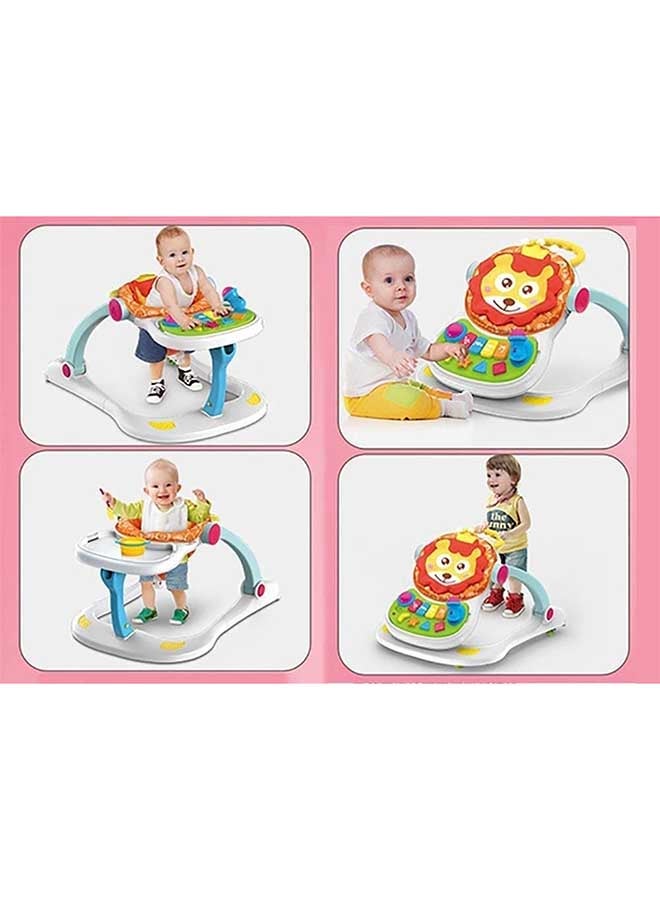 مشاية 4 في 1 بتصميم أسد بشكل مفصل متعددة الوظائف وقابلة للتعديل - Image 3