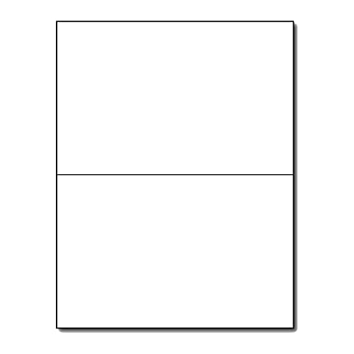 Desktop Publishing Supplies 80lb White Half Fold Greeting Cards - 100 Cards - Desktop Publishing Supplies, Inc.™ Brand - Image 4
