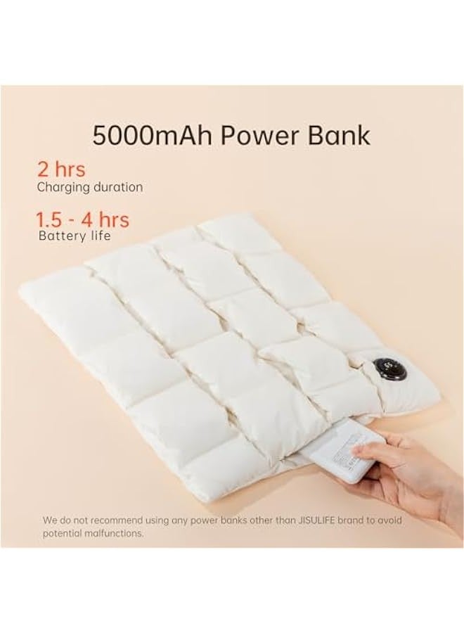 Generic Hand Warmers Rechargeable, 6 Gears Heated Gloves with Power Bank, Multi-Functions Heating Pad & Hand Warmers, Heated Gloves Gifts for Women, Kids, Hunting, Camping  - Image 4