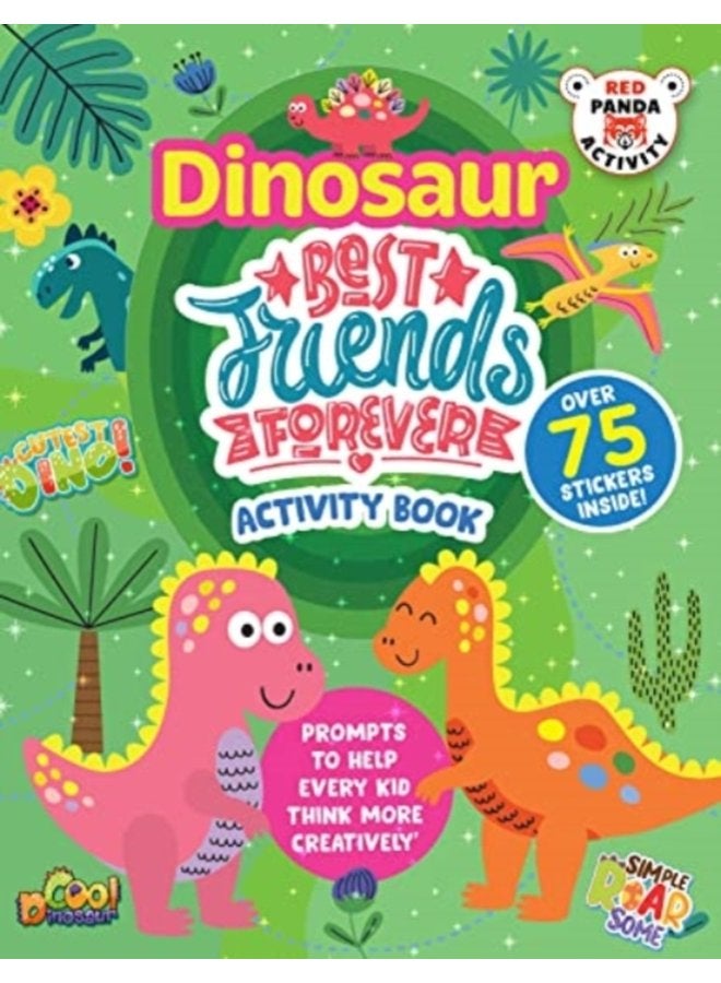 Dinosaur Best Friends Forever Activity Book - Paperback