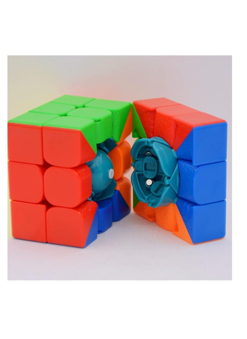 MoYu MoYu HUAMENG YS3M Maglev With Ball Core UV 3X3 Latest 2023 Version Stickerless Speedcube  - Image 5