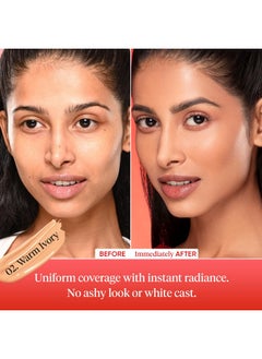 Dot & Key Dot & Key Strawberry Dew Tinted Sunscreen SPF 50+ Pa++++ - 02 Warm Ivory | Protection Against UA/UB | Broad Spectrum, Water & Sweat resistant | For All Skin Types | 50ml  - Image 2