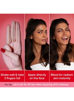 Dot & Key Dot & Key Strawberry Dew Tinted Sunscreen SPF 50+ Pa++++ - 02 Warm Ivory | Protection Against UA/UB | Broad Spectrum, Water & Sweat resistant | For All Skin Types | 50ml  - Image 4