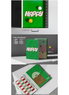 BigHit Entertainment Jin BTS 1st Solo Album Happy Imagine Ver Kpop Music CD with Photobook Photocard Folded Poster and More  - Image 3