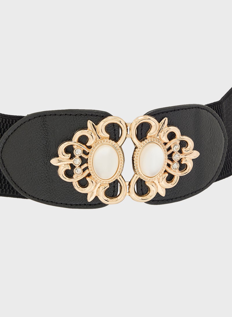 Ella Limited Edition Wide Fashion Waist Belt  - Image 2