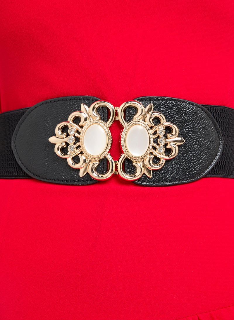 Ella Limited Edition Wide Fashion Waist Belt  - Image 4