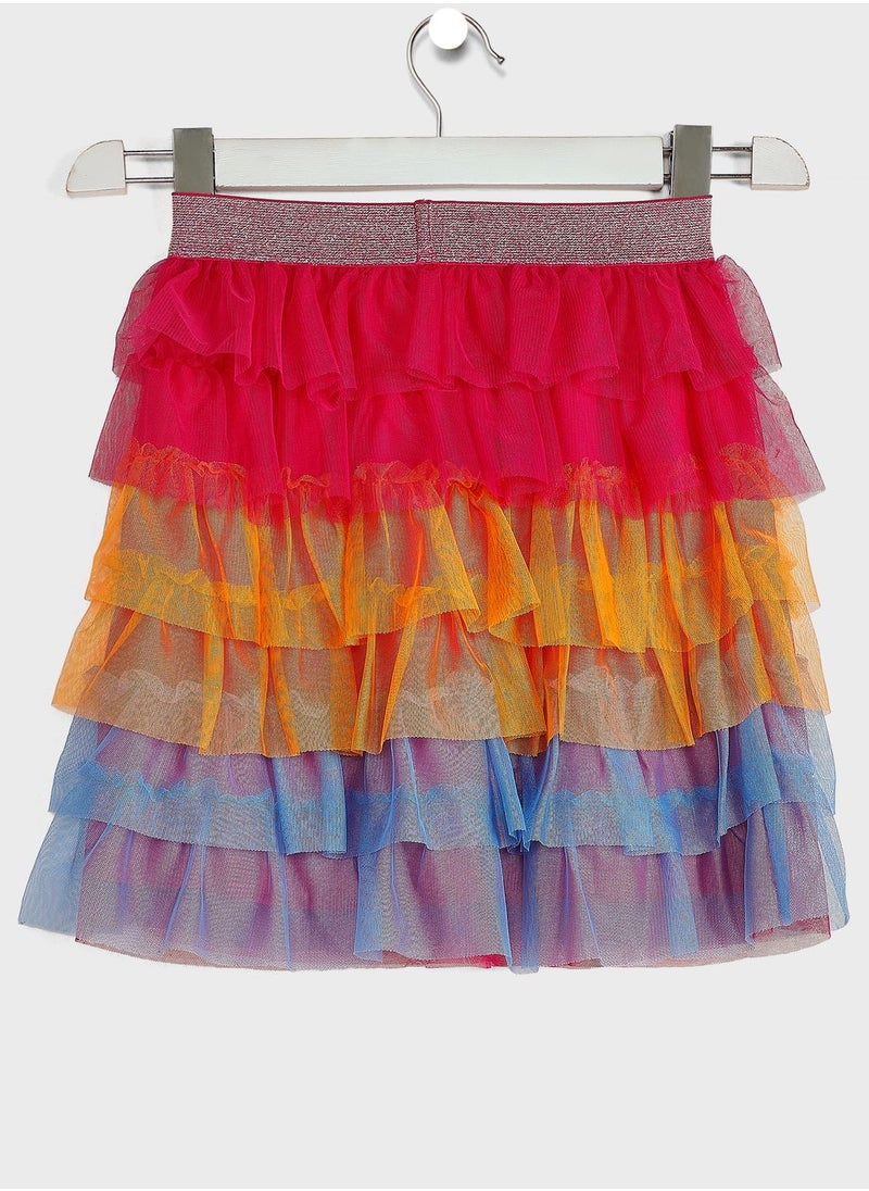 ONLY - Kids Floral Print Skirt - Image 1