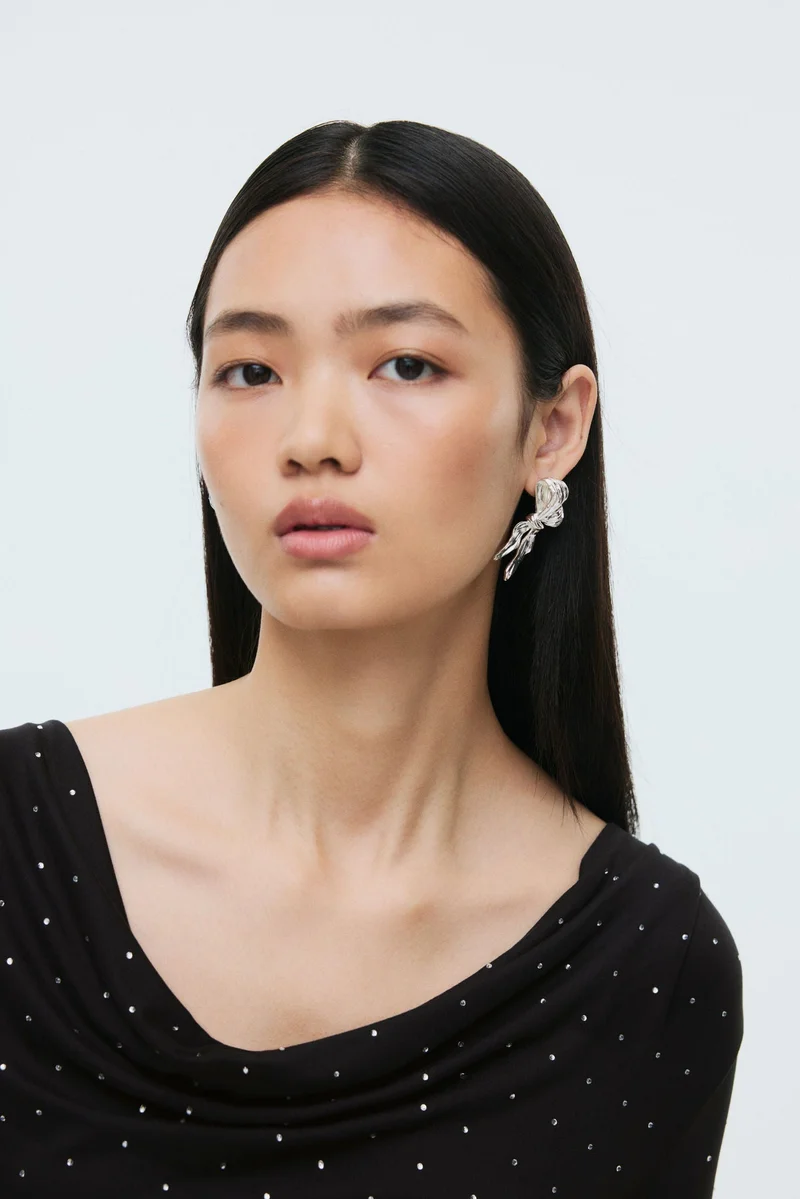 H&M Embellished mini dress