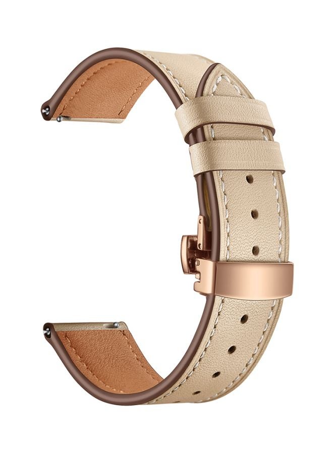 Perfii Replacement Band For Honor MagicWatch 2 46mm Creamsand - Image 1