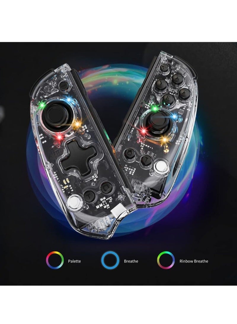 Joy Cons Wireless for Nintendo Switch OLED/ Lite, Replacement for Joypad Controller, Compatible with Switch Controllers, Wireless Left and Right Joy Cons for Nintendo Switch OLED/ Lite - Image 5