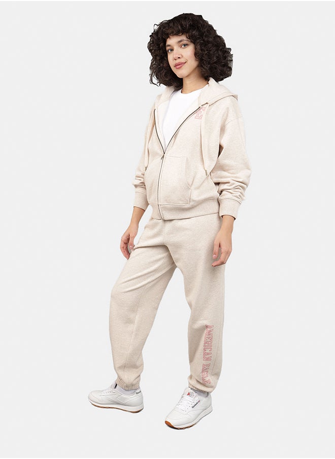 American Eagle - Fleece Graphic Baggy Jogger - Image 1