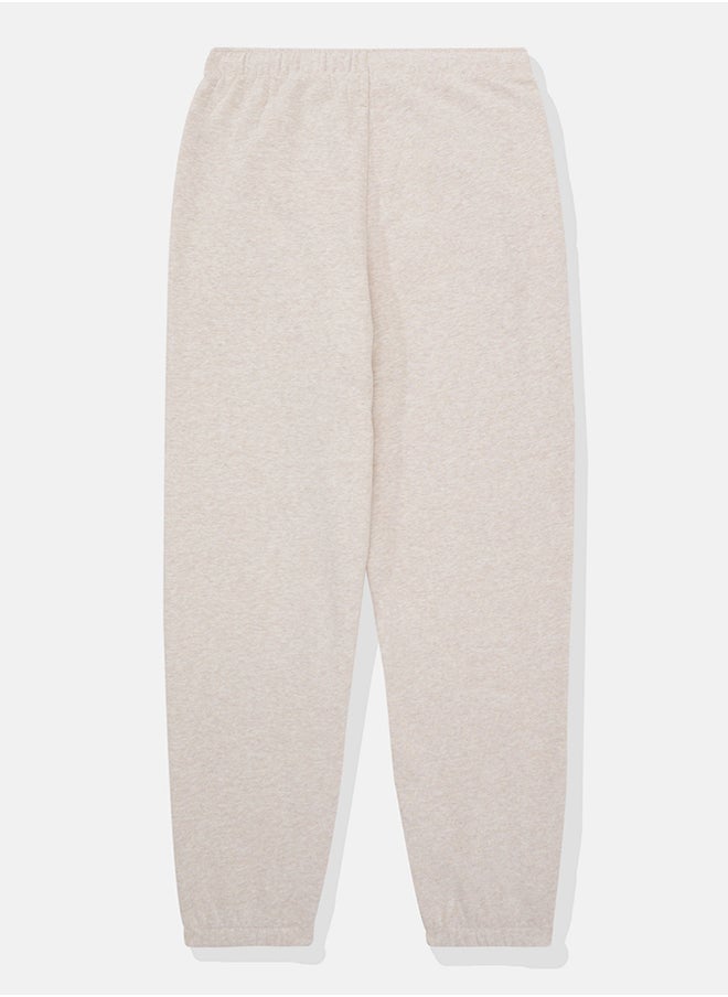 American Eagle - Fleece Graphic Baggy Jogger - Image 1