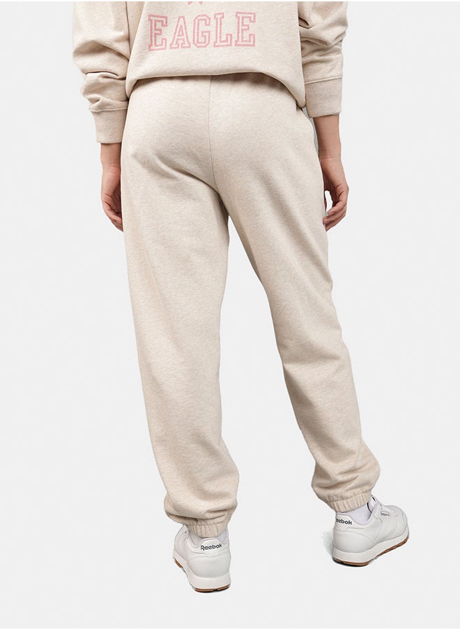American Eagle - Fleece Graphic Baggy Jogger - Image 1
