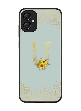 Rugged Black edge case for Samsung Galaxy A05 Case Cover- Custom Monogram Initial Letter Floral Pattern Alphabet-U  (Light Grey ) - pzsku/ZE16CF754B636B64CB659Z/45/_/1705910650/67f548a8-51bf-452b-a662-024f2ef0a5f6