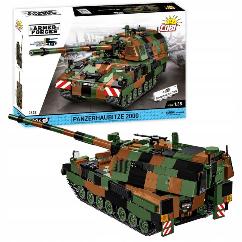 COBI Armed Forces Panzerhaubitze 2000 Tank Building Set 1006 Pieces - Image 3