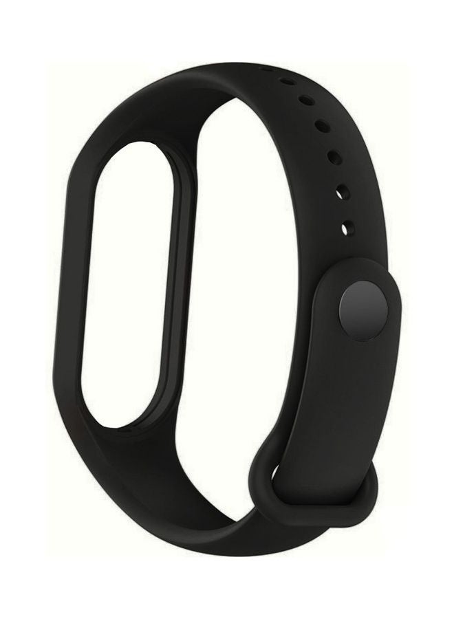 Xiaomi Mi Band 7 Replacement Strap Soft Silicone Watch Band Sport Wristband Bracelet Compatible with Mi Band 7 Smart Fitness Tracker 2022 Release Black - Image 2