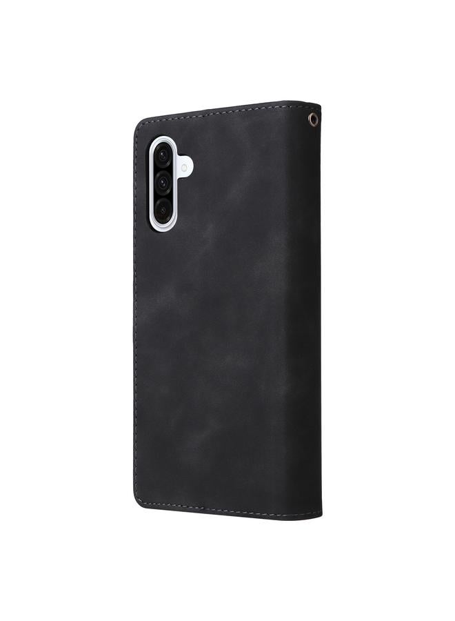 S-TOP Case For Samsung Galaxy A26 5G Multifunctional Frosted Zipper Wallet Leather Phone Case - Image 3