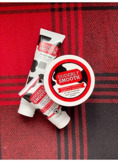 أدرلي سموذ مجموعة كريم مرطب للجسم واليدين غير الدهني من UDDERLY SMOOTH، مجموعة واحدة، 3 قطع  - Image 5