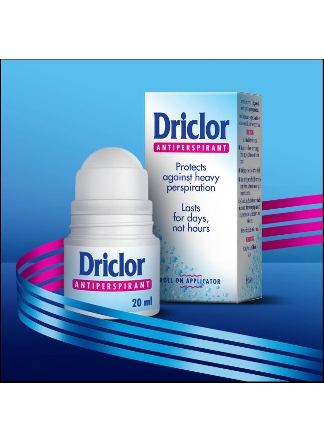 Driclor Antiperspirant Roll-On 20ml - Image 3
