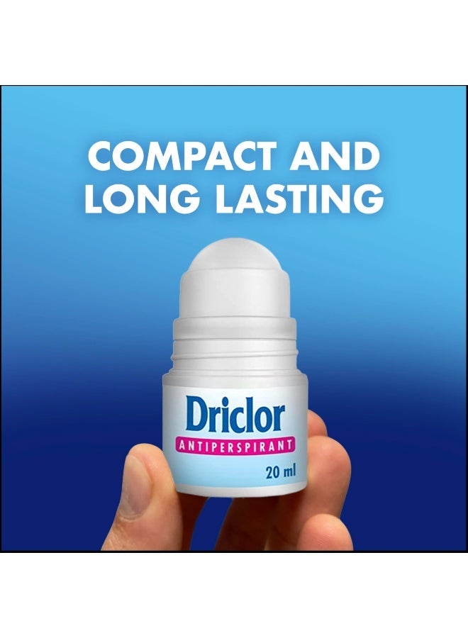 Driclor Antiperspirant Roll-On 20ml - Image 2