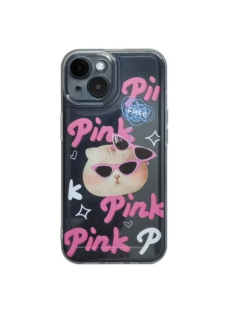 X-level iPhone 15 Case Cover Clear With Design Cat Animal Protective Shockproof Transparent Pattern Women Girls Kawaii Sturdy Cool Phone Back Cover Accessory For iPhone 15  - Image 1