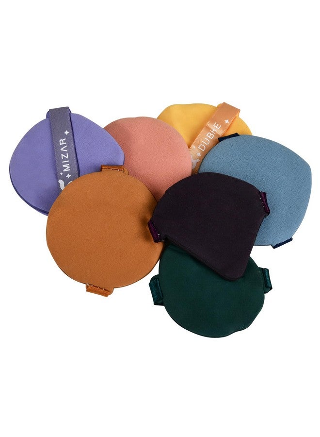 سويكي 7 قطع من منتفخة مستحضرات التجميل، 6 قطع مستديرة و1 عبوة مثلثة (عبوة متعددة الألوان مكونة من 7 قطع) - Image 1