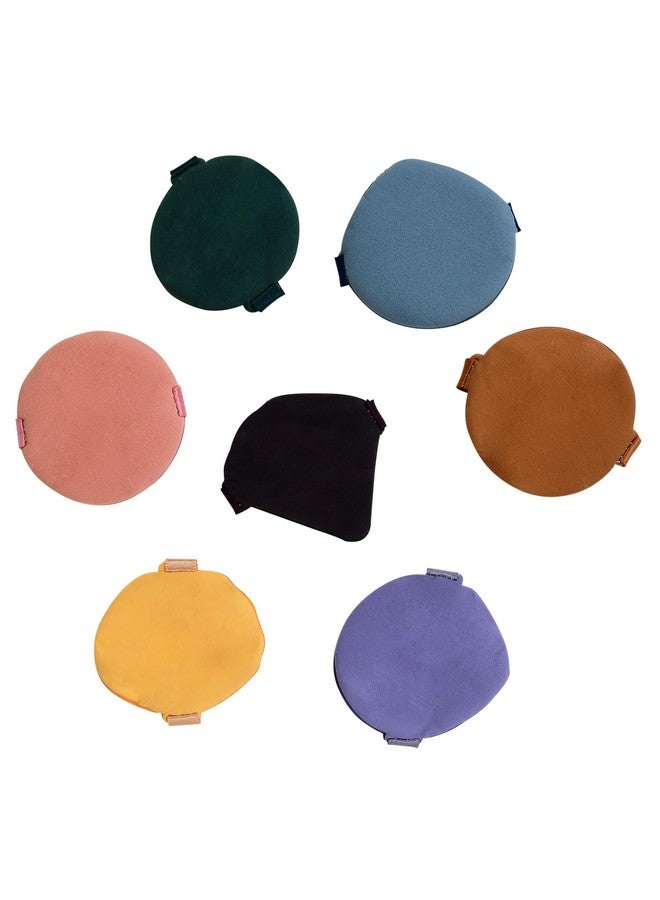 سويكي 7 قطع من منتفخة مستحضرات التجميل، 6 قطع مستديرة و1 عبوة مثلثة (عبوة متعددة الألوان مكونة من 7 قطع) - Image 2