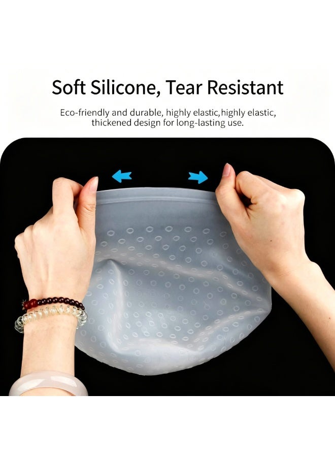 Silicone Reusable Hair Highlighting Cap with Hook, Professional Salon Hair Coloring Tool for Home and Salon Use - Image 3